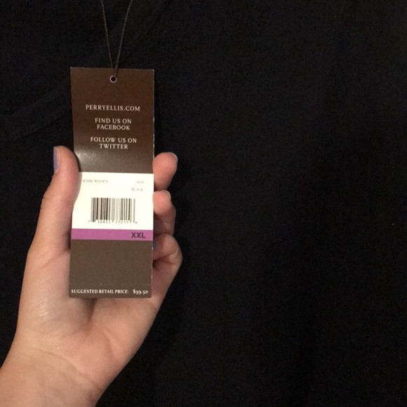 Mens Plus size PerryEllis tee - Picture 2 of 3